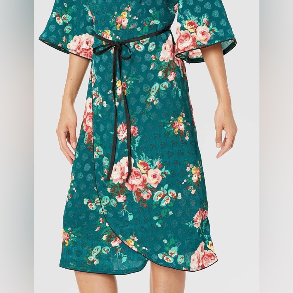 Floral Wrap Dress Dress SIZE XXL - Picture 7 of 7